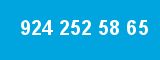 924 252 58 65 924 252 58 65